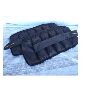 Gold's Gym Adjustable Weight Belt / Ankle Wrist Weights – Black Fitness